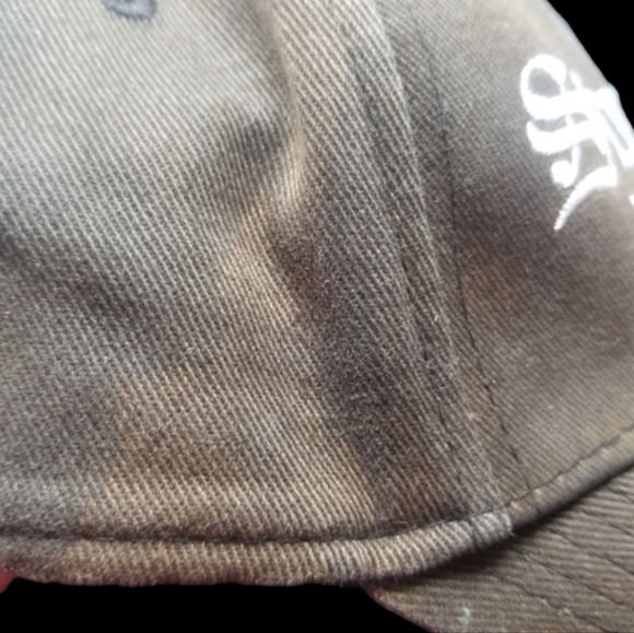 STROKERS DALLAS BROWM BASEBALL STYLE CAP-BIKER BAR - Picture 7 of 12